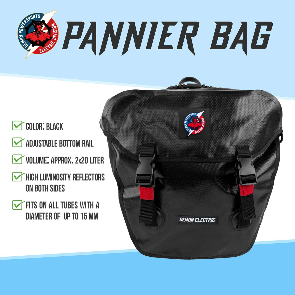 fahrradtasche msx sl 55 Pannier Bags – Demon Electric