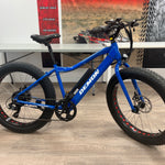 Thunderbolt Blue, Fat Tire E-Bike - Fair Condition - Demon Electric