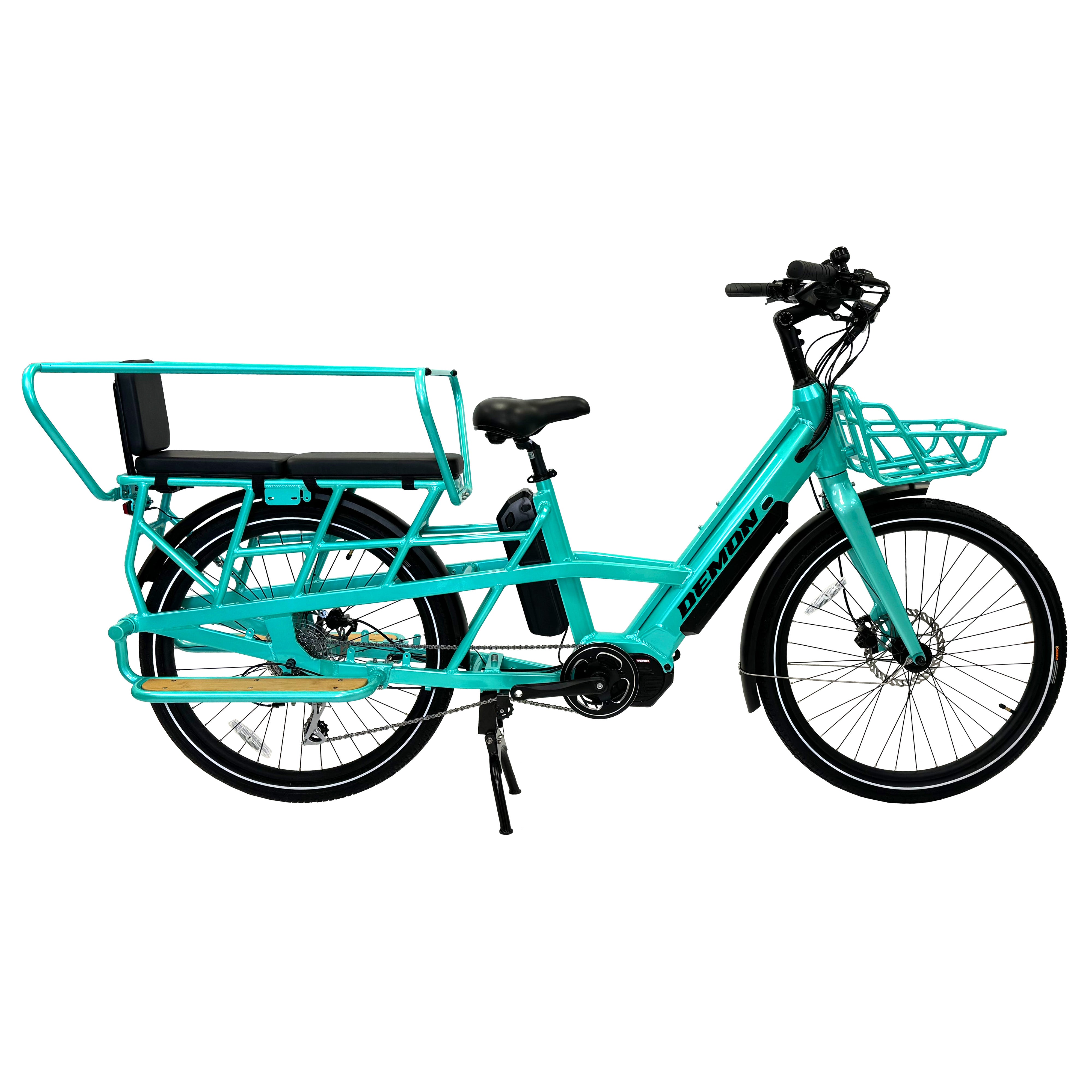 Demon Electric EcoCarrier Longtail Cargo E-Bike