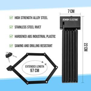 Foldable Bike Lock - Demon Electric