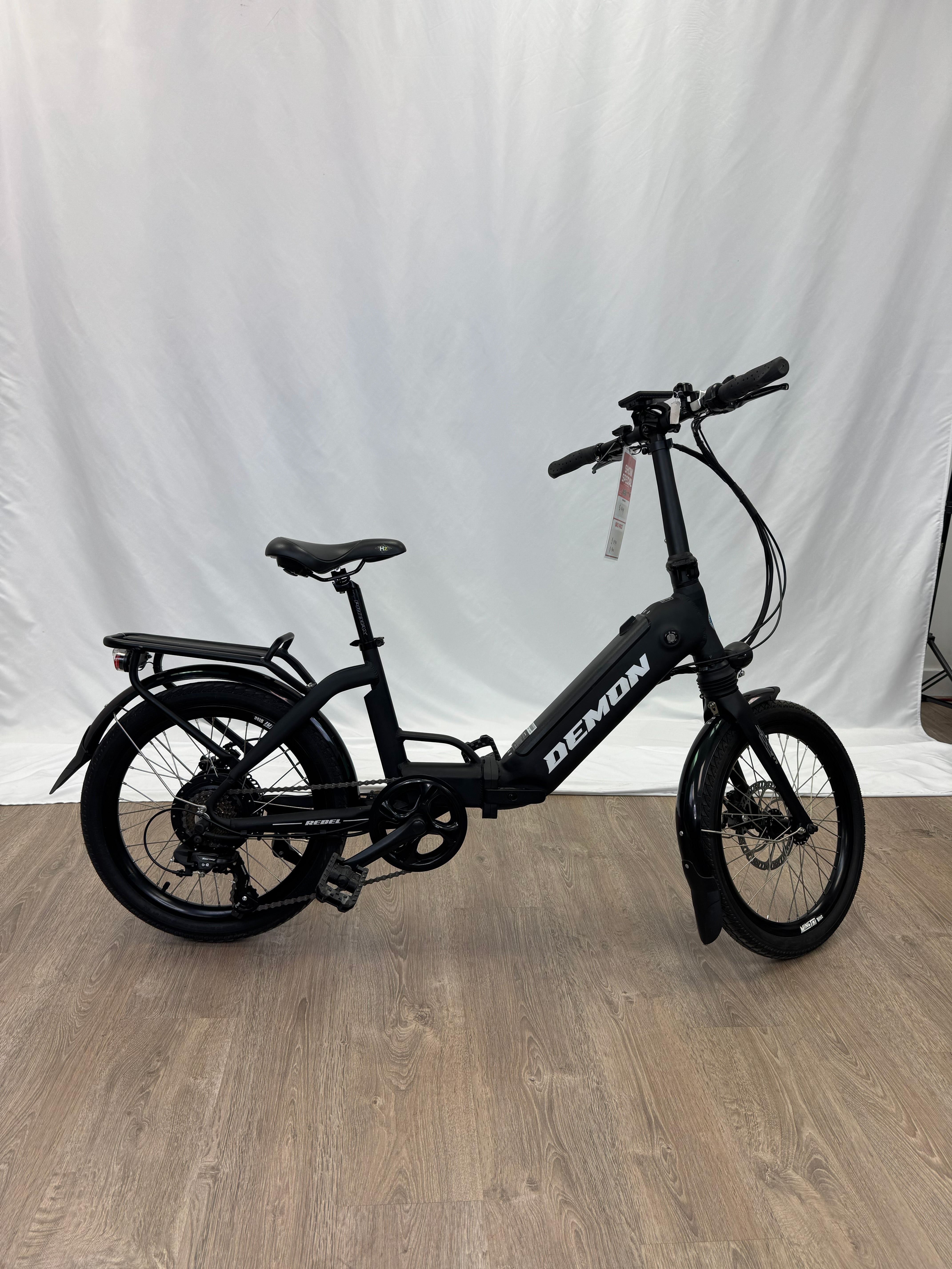 Rebel Folding eBike Display Model (Black)