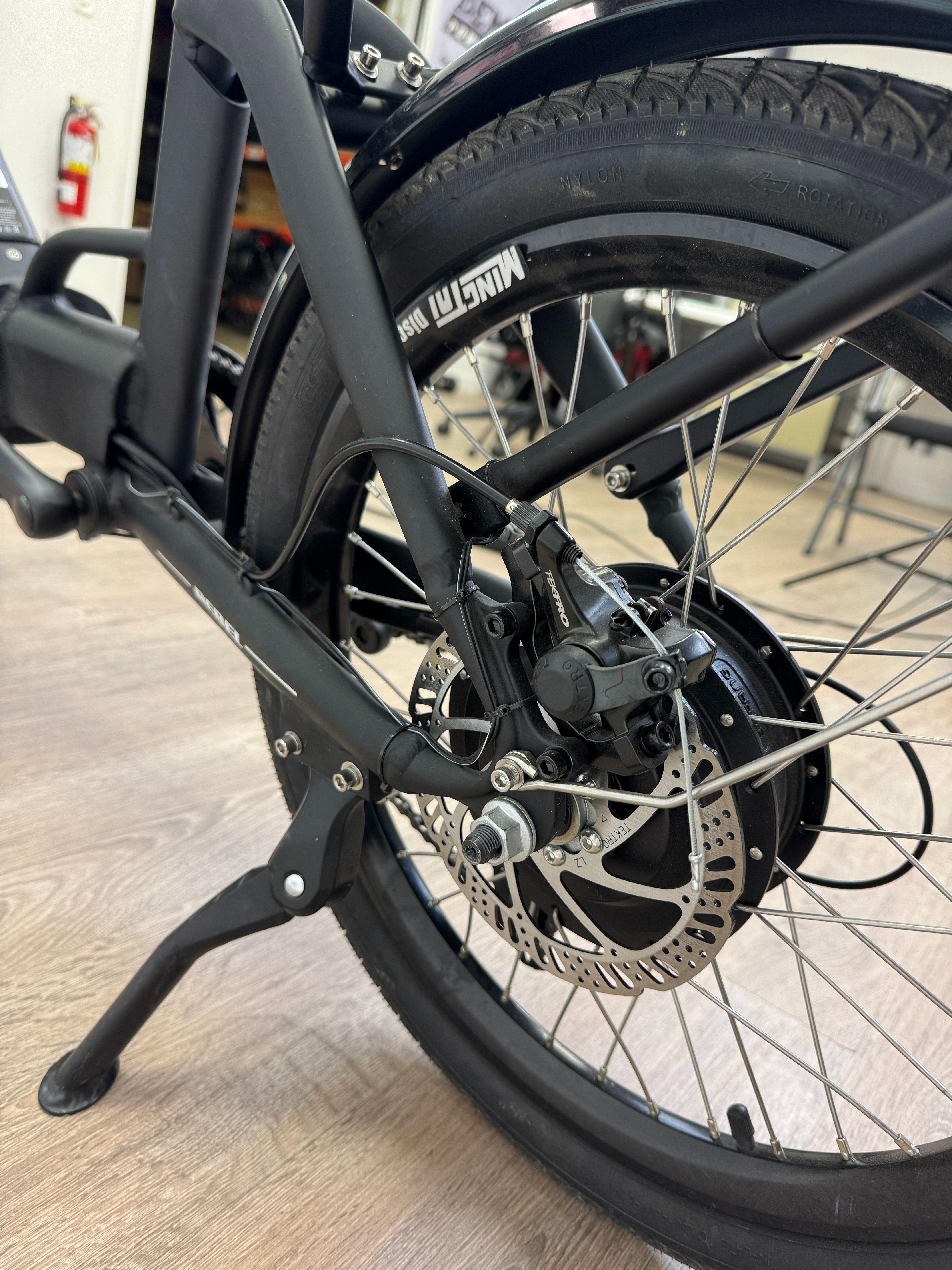 Rebel Folding eBike Display Model (Black)