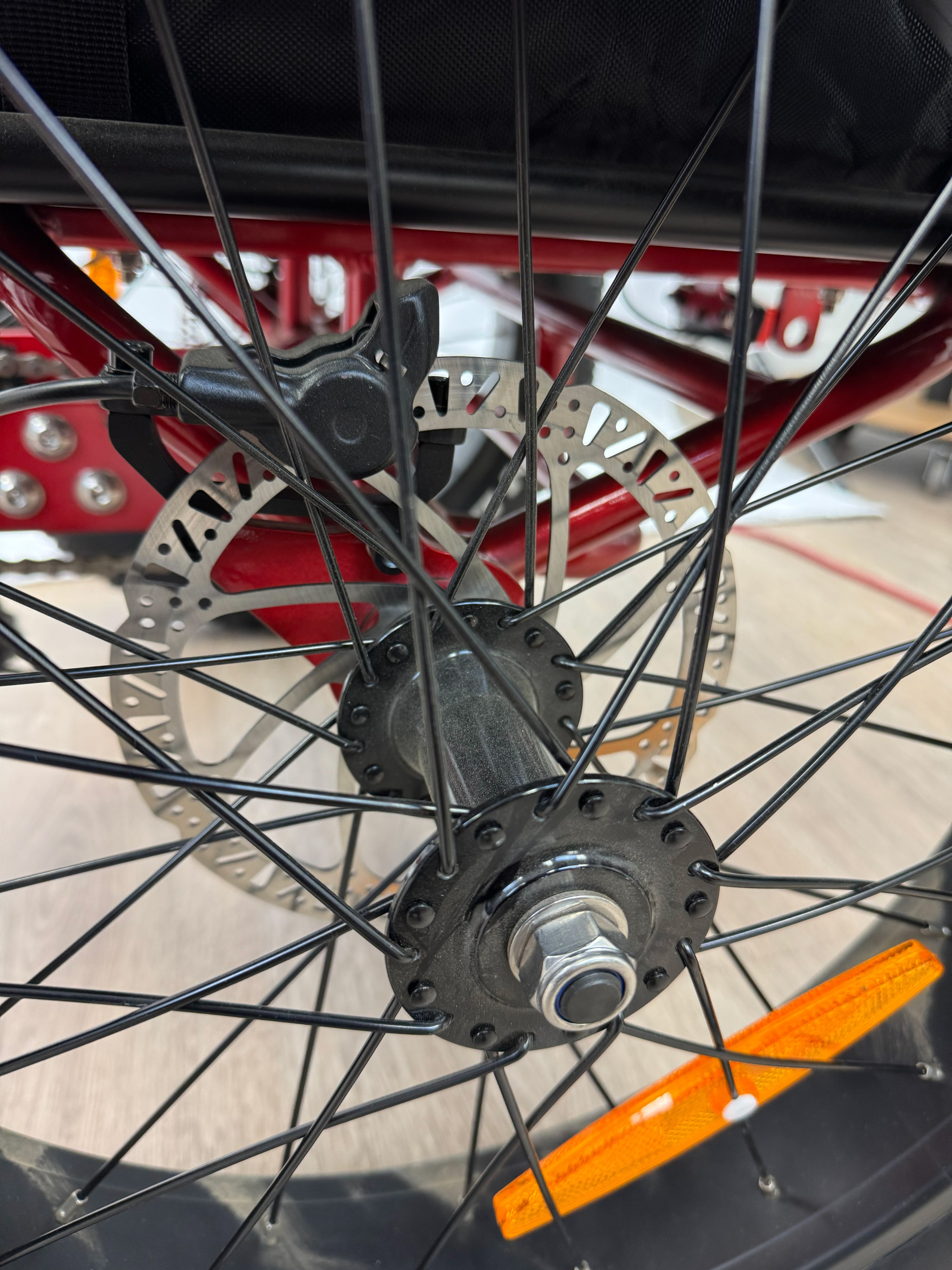 Trinity Foldable E-Trike Display Model