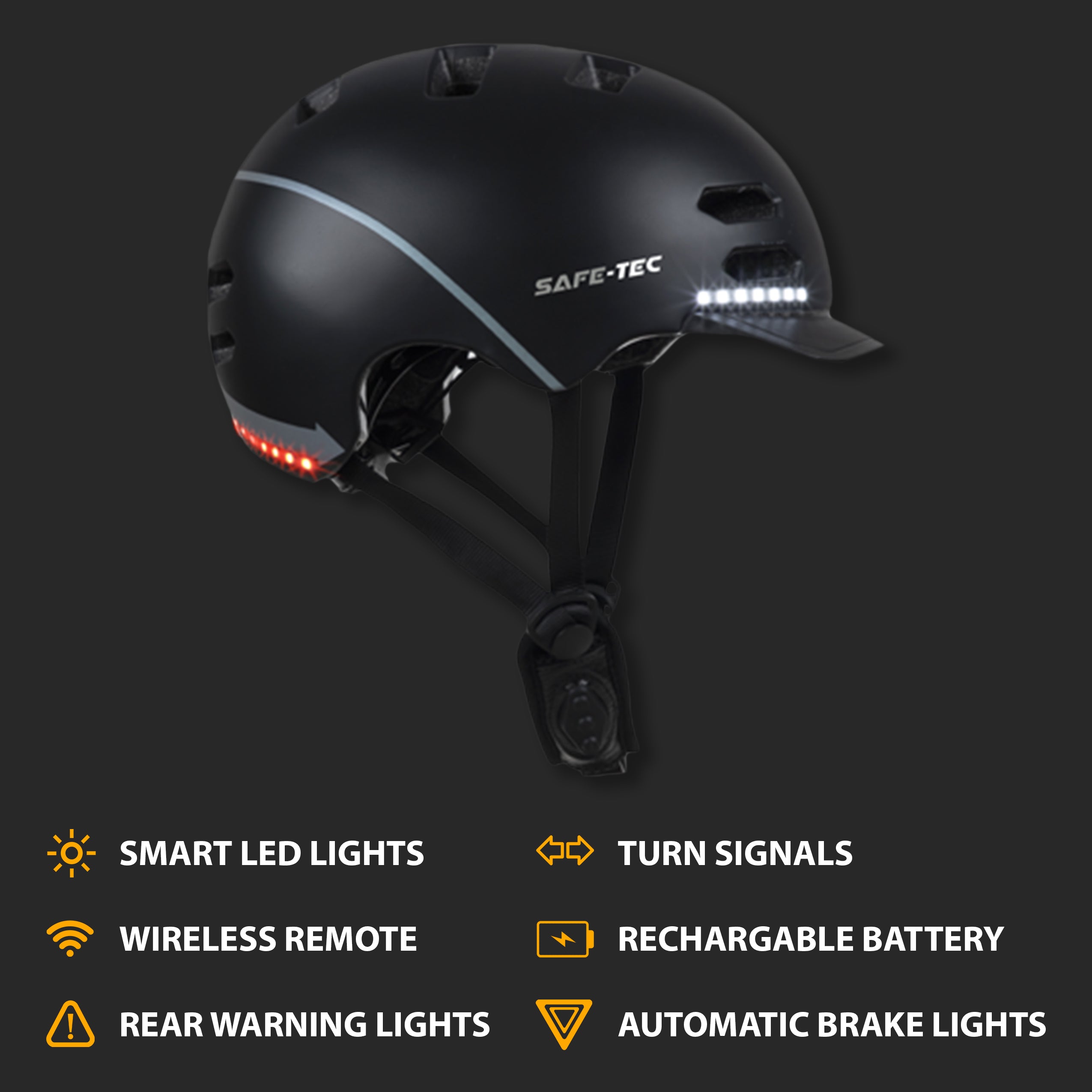 Demon Electric Nyx Smart Bicycle Helmet - Demon Electric