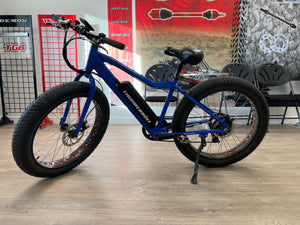 Thunderbolt Blue, Fat Tire E-Bike - Fair Condition - Demon Electric