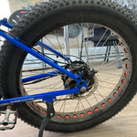 Thunderbolt Blue, Fat Tire E-Bike - Fair Condition - Demon Electric