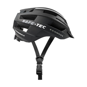 Safe-Tec Asgard MIPS Smart Bicycle Helmet - Demon Electric